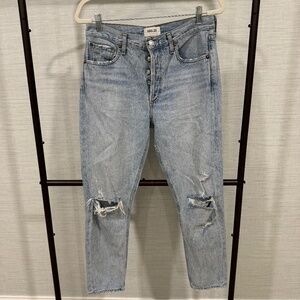 Agolde Jamie jeans in Shakedown color